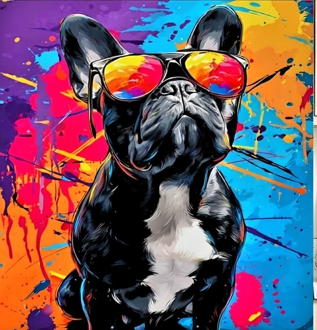 Crazy art dog_1 © Aurélie Briot