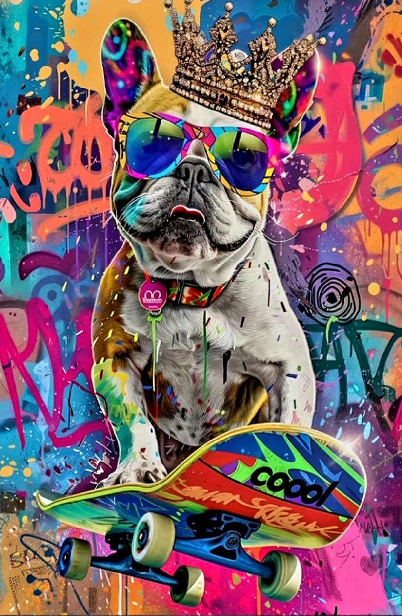 Crazy art dog_2 © Aurélie Briot