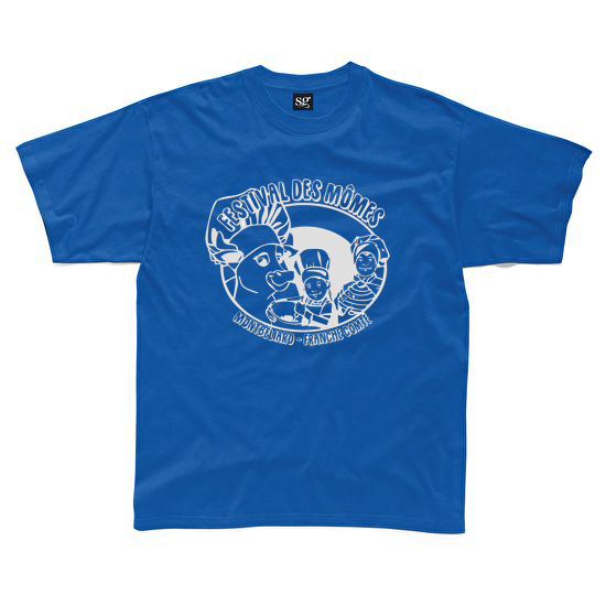 T-shirt bleu 2017