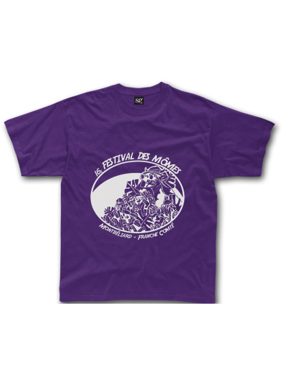 T-shirt violet 2016