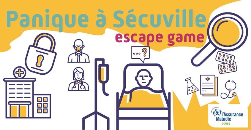 Panique à sécuville CPAM du Doubs