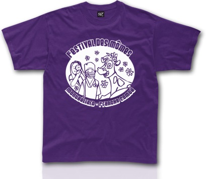 T-shirt violet 2019