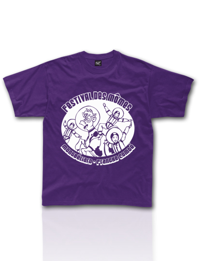 T-shirt violet 2018