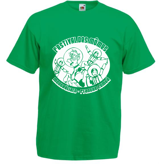 T-shirt vert 2018
