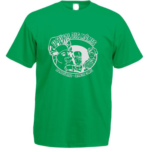T-shirt vert 2017