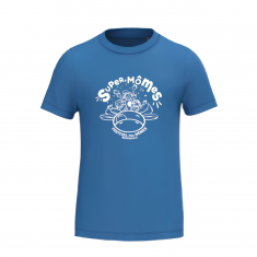 T-shirt enfant bleu fonc&eacute;