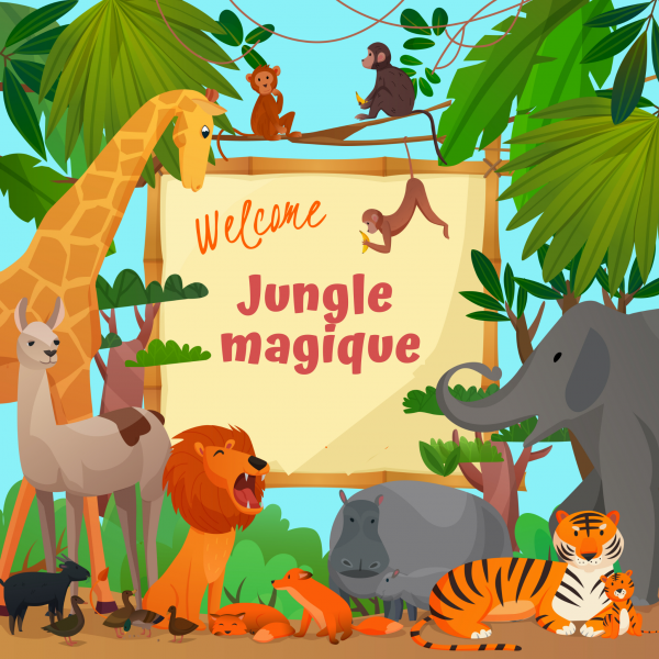 jungle magique © macrovector - Freepik