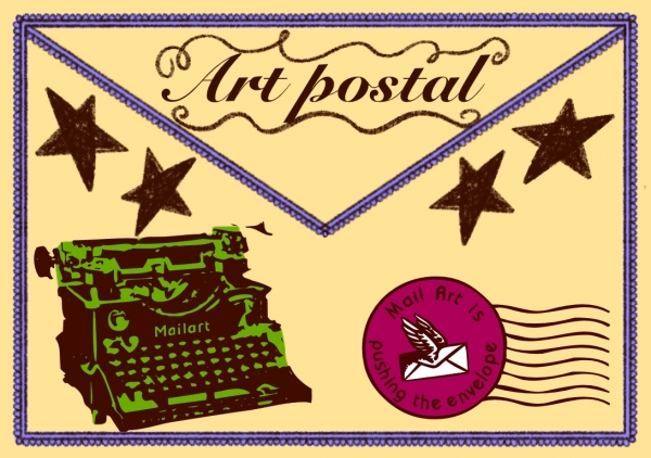 Mail art © Mathilde Joubert
