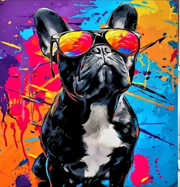 Crazy art dog_1 &copy; Aur&eacute;lie Briot