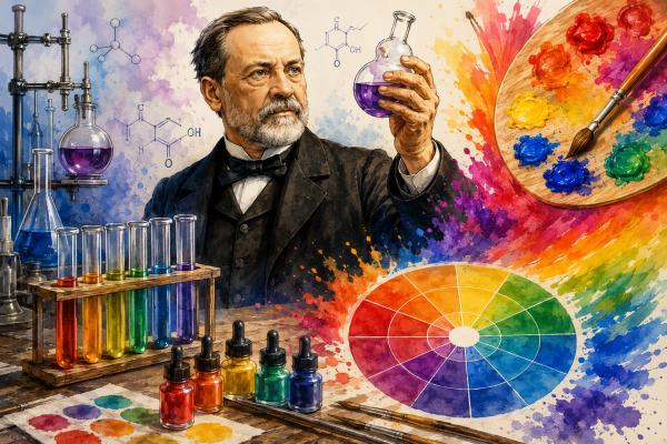 Artiste et scientifique vous en font voir de toutes les couleurs ! 
