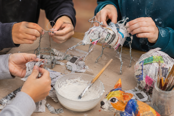 papier m&acirc;ch&eacute; 