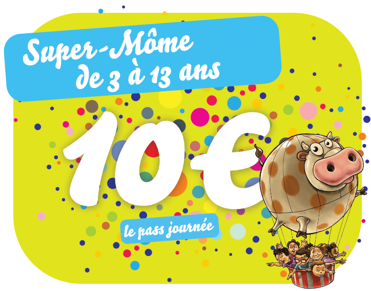 pass journ&eacute;e 3 ans &agrave; 13 ans